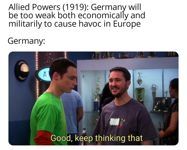 Germany, treaty of Versailles